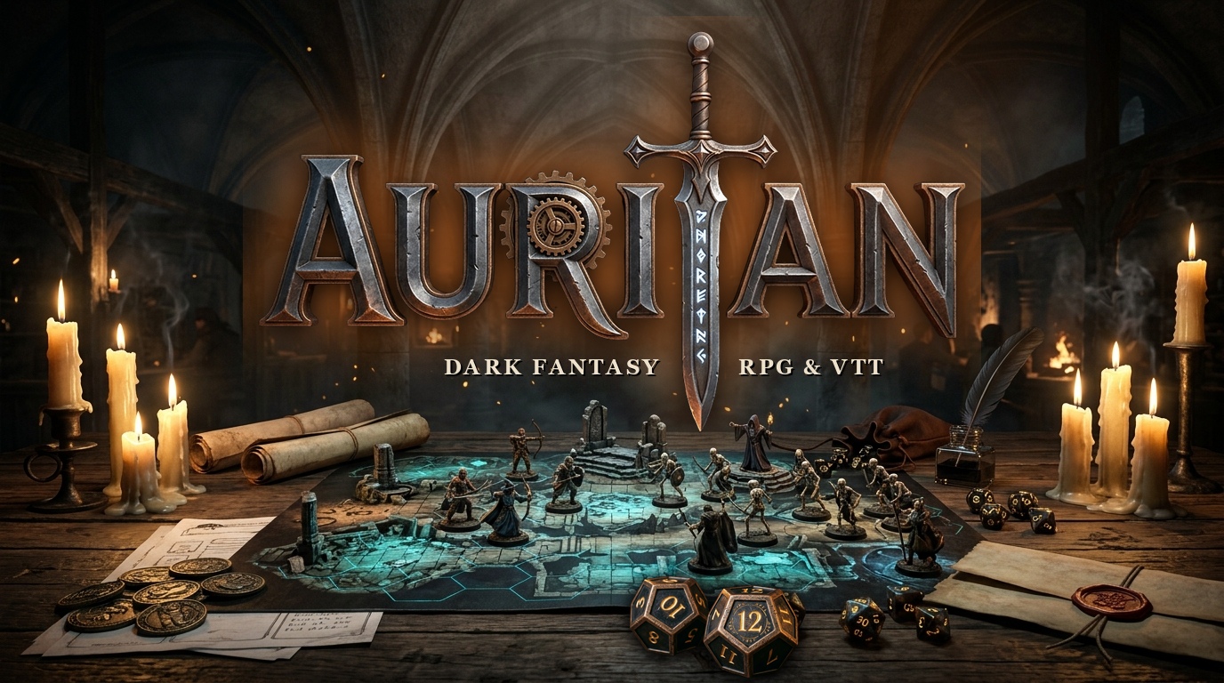Auritan Dark Fantasy Showcase Banner